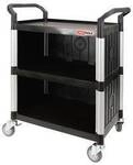 KS Tools 800.0021 Servicewagen Kunststoff Herstellerfarbe: Schwarz-Silber