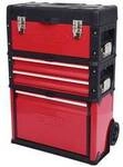 KS Tools 850.0340 Werkzeugkasten unbest&uuml;ckt Kunststoff, Stahlblech Schwarz-Rot