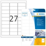 Herma 4511 Namens-Etiketten 63.5 x 29.6 mm Acetatseide Wei&szlig; 540 St. Wiederabl&ouml;sbar