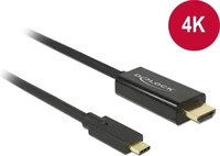DELOCK 85260, Delock USB-C / HDMI Adapterkabel USB-C Stecker, HDMI-A Stecker 3.00 m