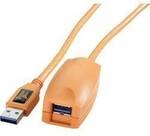 Tether Tools USB-Kabel USB 3.2 Gen1 USB-A Stecker, USB-A Buchse 5.00 m Orange CU3017