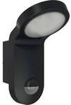ESYLUX AOL 100 LED 5K sw EL10750014 Wandleuchte mit Bewegungsmelder LED fest
