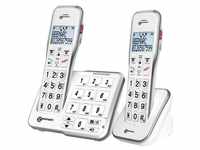 Geemarc AMPLIDECT 595-2 PHOTO Schnurloses Seniorentelefon Anrufbeantworter,