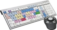 LOGICKEYBOARD LKB-MCOM4-AJPU-DE, Logickeyboard Avid Media Composer Slim Kabelgebunden