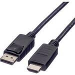 ROLINE DisplayPort Kabel DP - HDTV, ST/ST, schwarz, 1,5 m 11.04.5779