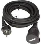 LogiLink LPS102 Strom Verl&auml;ngerungskabel Schwarz 5.00 m H07RN-F 3G 1,5 mm&sup2; f&uuml;r