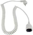 AS Schwabe 70412 Strom Verl&auml;ngerungskabel 16 A Wei&szlig; 2.50 m H05VV-F 3G 1,5 mm&sup2;