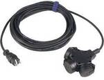 Schutzkontaktverl&auml;ngerung 16A 250V 3x1,5mm&sup2; 3m H07RN-F schwarz IP44 J&Auml;GER...