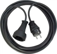 BRENNENSTUHL 1165460, Brennenstuhl 1165460 Strom Verl&auml;ngerungskabel Schwarz 10.00 m