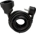 Kopp 143705086 Strom Verl&auml;ngerungskabel Schwarz 5.00 m H05VV-F 3G 1,5 mm&sup2;