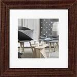 walther+ design HO440N Bilder Wechselrahmen Papierformat: 40 x 40 cm Braun