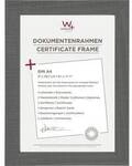 walther+ design HO130D Bilder Wechselrahmen Papierformat: DIN A4 Grau