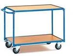 Fetra 2940 Tischwagen Stahl pulverbeschichtet Traglast (max.): 250 kg Brillantblau
