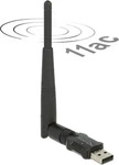 DELOCK 12462, Delock 12462 12462 WLAN Antenne 3 dBi 2.4 GHz, 5 GHz Schwarz