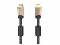 hama 00205025 Premium HDMI™-Kabel mit Ethernet, Stecker - Stecker, Ferrit,...