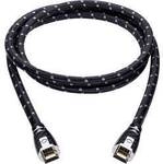 Oehlbach HDMI Anschlusskabel HDMI-A Stecker, HDMI-A Stecker 15.00 m Schwarz, Grau