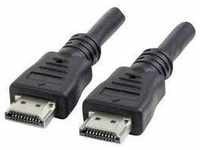 Manhattan HDMI Anschlusskabel HDMI-A Stecker, HDMI-A Stecker 7.50 m Schwarz 308441-CG