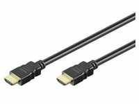 Manhattan HDMI Anschlusskabel HDMI-A Stecker, HDMI-A Stecker 15.00 m Schwarz