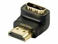 LINDY 41085 HDMI Adapter [1x HDMI-Buchse - 1x HDMI-Stecker] Schwarz