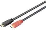 Digitus HDMI Anschlusskabel HDMI-A Stecker, HDMI-A Stecker 20.00 m Schwarz