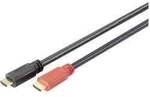 Digitus HDMI Anschlusskabel HDMI-A Stecker, HDMI-A Stecker 30.00 m Schwarz