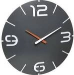 TFA Dostmann 60.3536.10 Funk Wanduhr 35 cm x 35 mm Anthrazit