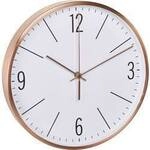TFA Dostmann 60.3534.51 Funk Wanduhr 30 cm x 45 mm Kupfer Leisegang-Uhrwerk