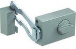Basi 1302-0208 T&uuml;rzusatzschloss mit Sperrb&uuml;gel Edelstahl-Optik