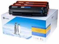 G&G Tonerkassette Kombi-Pack ersetzt HP 410X, CF411X, CF412X, CF413X, CF252XM Cyan,