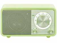 Sangean WR-7 Genuine Mini Tischradio UKW Bluetooth® wiederaufladbar Grün