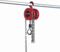 EINHELL 2250110, Einhell 2250110 Kettenflaschenzug Tragf&auml;higkeit (ohne Umlenkrolle)