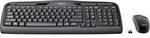 Logitech MK330 Funk Tastatur, Maus-Set Multimediatasten US-Englisch, QWERTY Schwarz