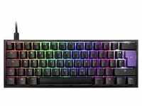 Ducky ONE 2 Mini MX-Black, RGB-LED Kabelgebunden Gaming-Tastatur Deutsch, QWERTZ