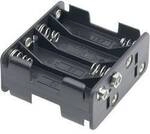 Goobay 12470 Batteriehalter 8x Mignon (AA) Druckknopfanschluss (L x B x H) 63 x 58 x