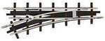BUSCH H0f Feldbahn Gleis 12341 Weiche, links 66.6 mm 1 St.