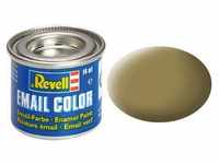 REVELL 32186, Revell Emaille-Farbe Khaki-Braun (matt) 86 Dose 14 ml, Grundpreis: