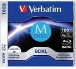 Verbatim 43833 M-DISC Blu-ray Rohling 100 GB 1 St. Slimcase Bedruckbar