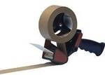tesa Packband-Abroller Blau, Rot Rollenbreite (max.): 50 mm Rollenl&auml;nge (max.) 66 m