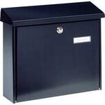 Burg W&auml;chter AMSTERDAM.867 S Briefkasten Stahlblech Schwarz