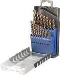 kwb 248920 HSS-Co Metall-Spiralbohrer-Set 19teilig 1 mm, 1.5 mm, 2 mm, 2.5 mm, 3 mm,