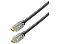 Maxtrack HDMI Anschlusskabel HDMI-A Stecker, HDMI-A Stecker 10.00 m Schwarz C...