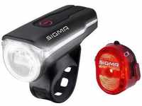 SIGMA 17750, Sigma Fahrrad-Scheinwerfer AURA 60 / Nugget Set LED akkubetrieben