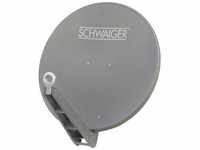 Schwaiger SPI075 SAT Antenne 75 cm Reflektormaterial: Aluminium Anthrazit-Grau