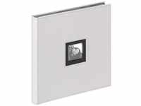 walther+ design FA-217-D Fotoalbum (B x H) 30 cm x 30 cm Grau 50 Seiten