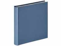 walther+ design FA-308-L Fotoalbum (B x H) 30 cm x 30 cm Blau 100 Seiten