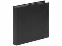 walther+ design FA-308-B Fotoalbum (B x H) 30 cm x 30 cm Schwarz 100 Seiten