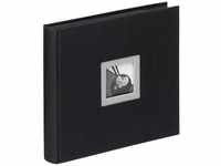 walther+ design FA-209-B Fotoalbum (B x H) 27 cm x 26 cm Schwarz 50 Seiten