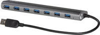 I-TEC U3HUB778, i-Tec USB 3.0 Metal Charging HUB - Hub - 7 x SuperSpeed USB 3.0