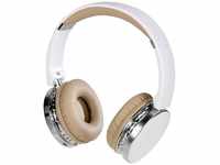 Vivanco NEOS AIR WHITE On Ear Kopfhörer Bluetooth® Weiß Faltbar, Headset,