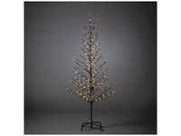 Konstsmide LED-Baum Baum 150 cm EEK: G (A - G) Bernstein Schwarz
